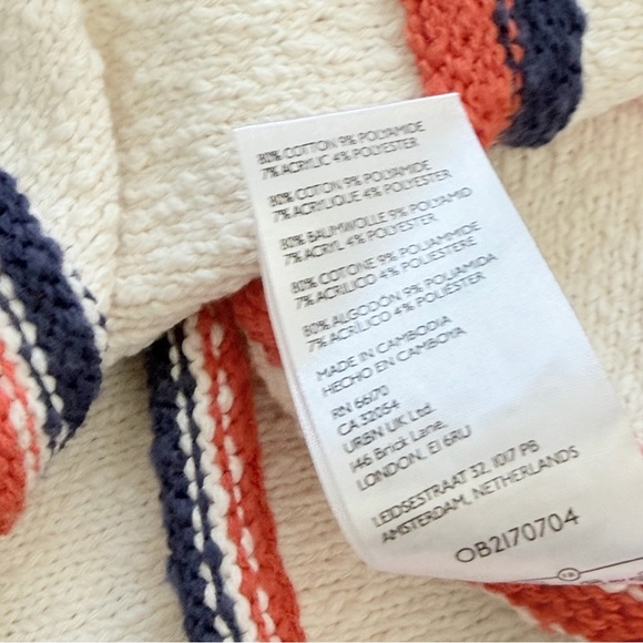 Daily Practice by Anthropologie V-Neck Sweater Mini Knit Dress Womens SMALL EUC - Picture 9 of 12